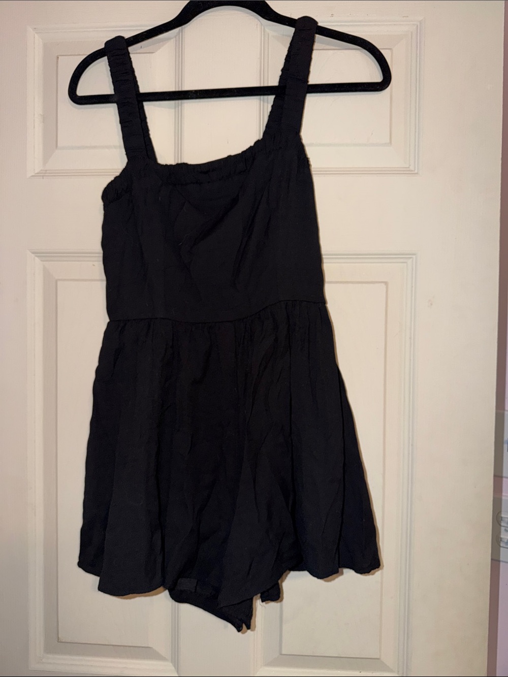 Women Black Romper
